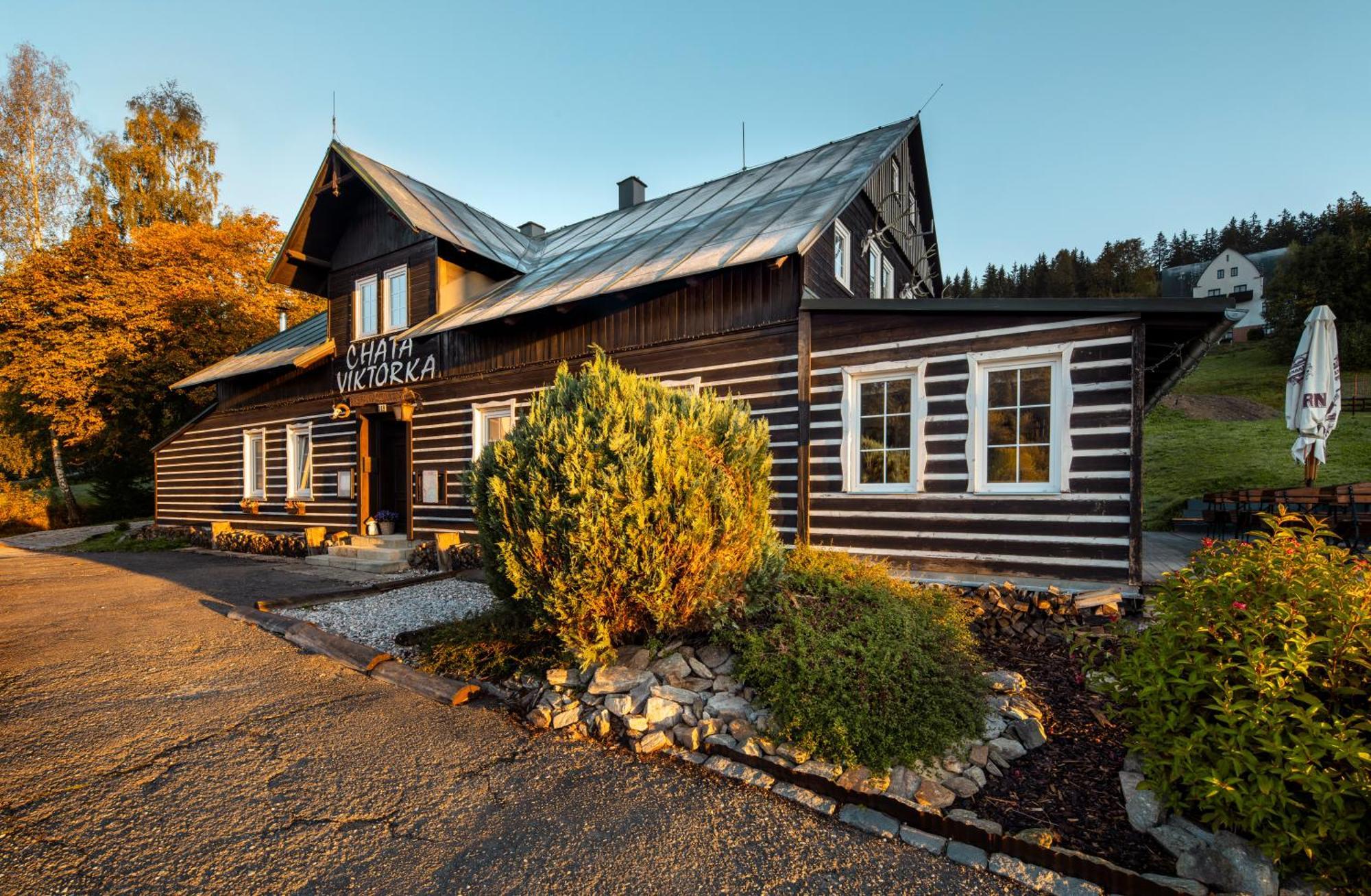 Krkonosska Chata Viktorka Hotel Janské Lázně Buitenkant foto